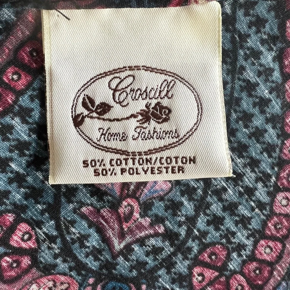 Croscill Home Fashions Paisley Houndstooth 70